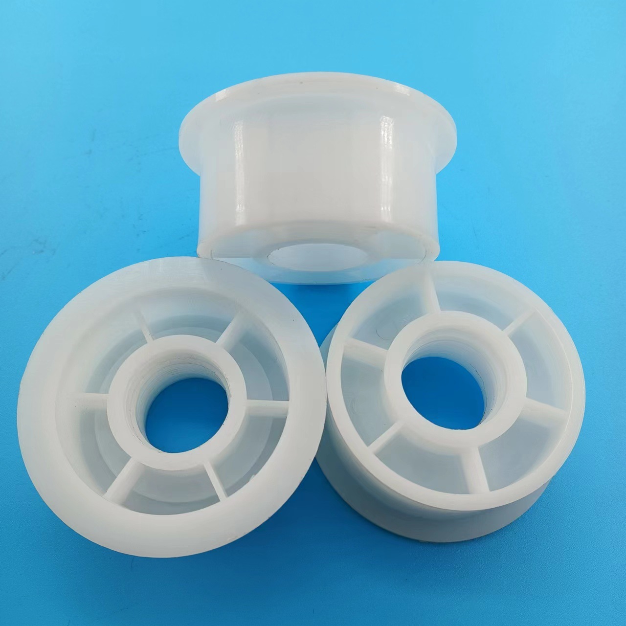 61mm圆形塑料堵头塞头 纸管塞 家用电器配件塞