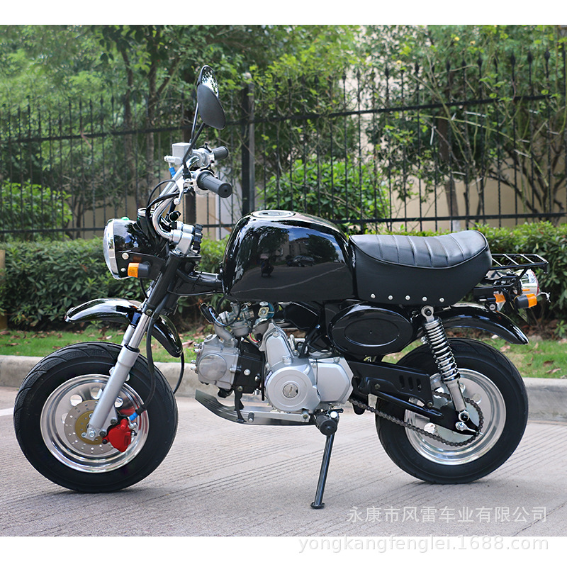 Minimoto Retro Todoterreno 110CC de Hierro y Plástico con Arranque Eléctrico