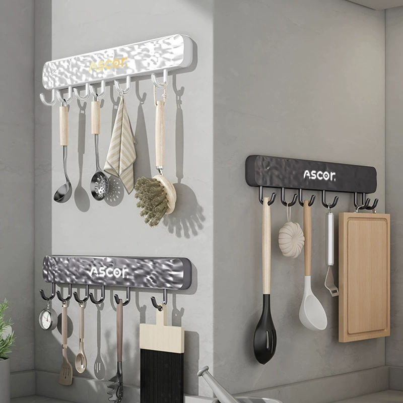 Съемный вискозный крючок без пробивания без шрамов на кухне