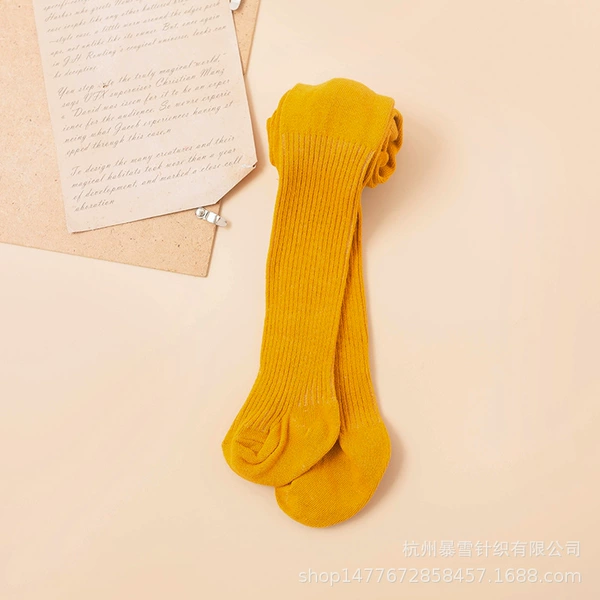 Turmeric Striped Pantyhose