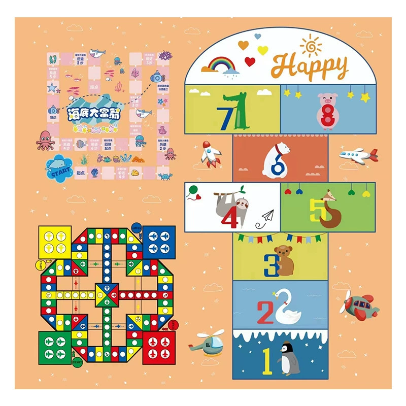  Travel Airplane chess, ultrasonic game mat, three-in-one