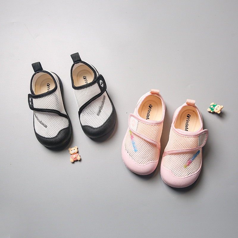 Children's Mesh Shoes Summer Breathable Baby Kindergarten Shoes Non-slip Soft Sole Children's Shoes for 2 to 7 Years Old Wenzhou Children's Shoes
