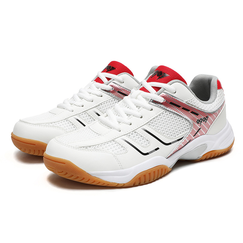 Nuevos zapatos de bádminton antideslizantes con suela de goma transfronteriza juveniles entrenamiento casual tenis de mesa zapatos de tenis al por mayor image 5