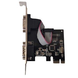 ��ƷPCI-E�D���ڿ�ͨӍ��X����С���DRS232�Uչ��2��COM��DB9�