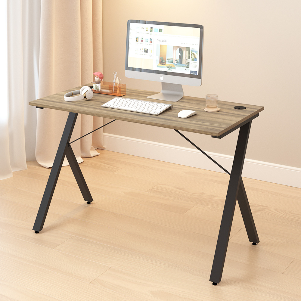 Mesa de computadora de escritorio transfronteriza de alta calidad, mesa de escritorio doméstico, mesa de escritorio de buena calidad, mesa de escritorio de juegos en línea de Oriente Medio