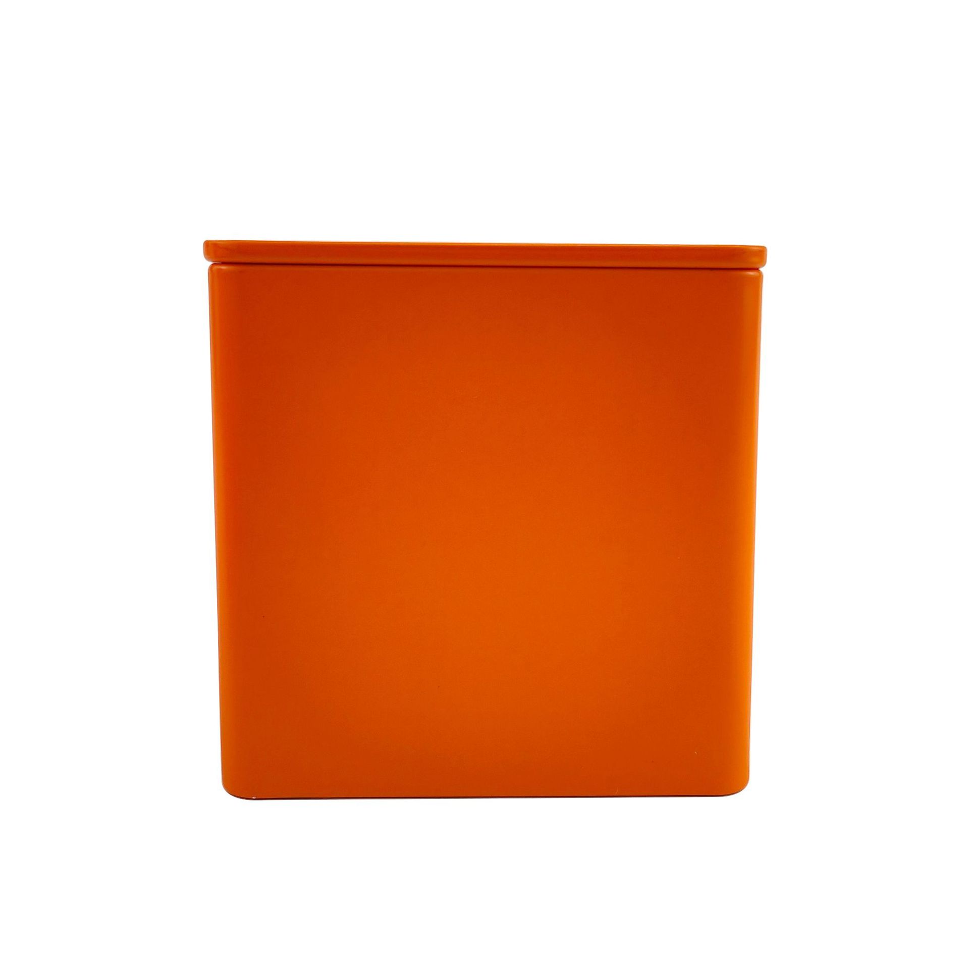 Lata de metal para té de 85 mm, esmerilada, de alta calidad, para uso general, lata pequeña de hierro cuadrada, lata de hojalata para té negro, caja de hierro image 14