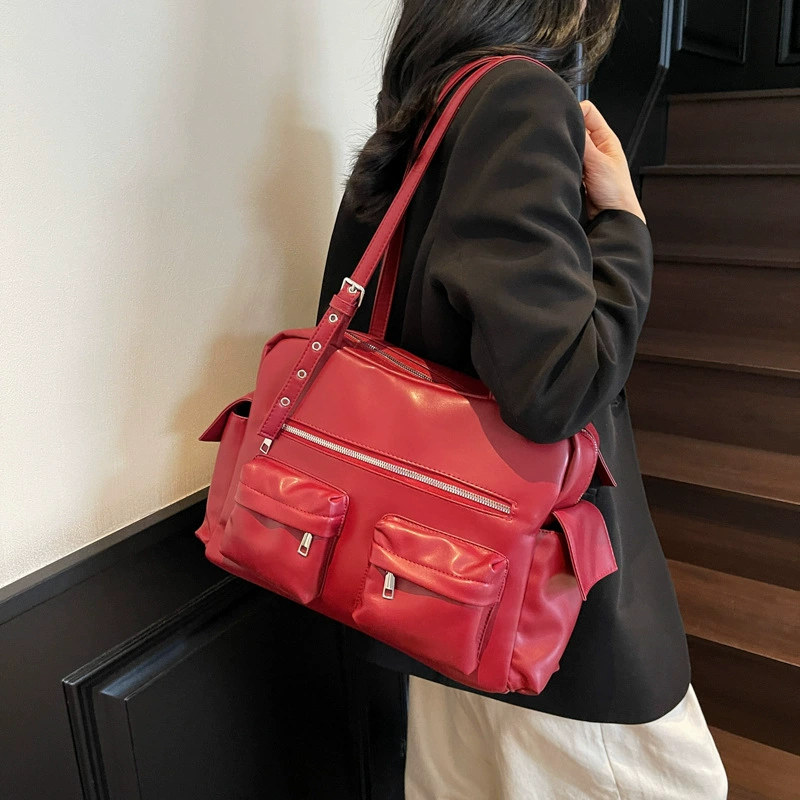 Плечевая сумка в корейском стиле, вместительная летняя, малый и большой размеры