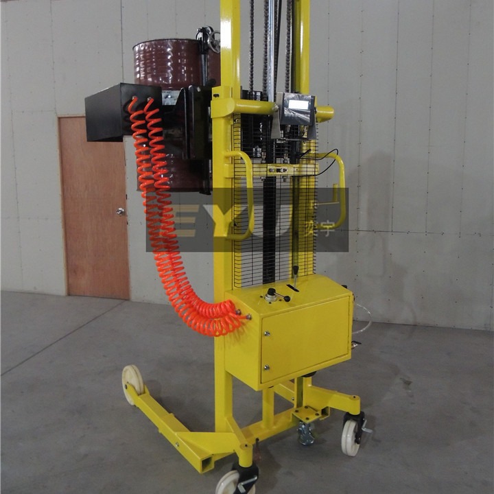 厂家直销ADSW0515B抱式油桶翻转车计量式油桶倒料车电子秤油桶车