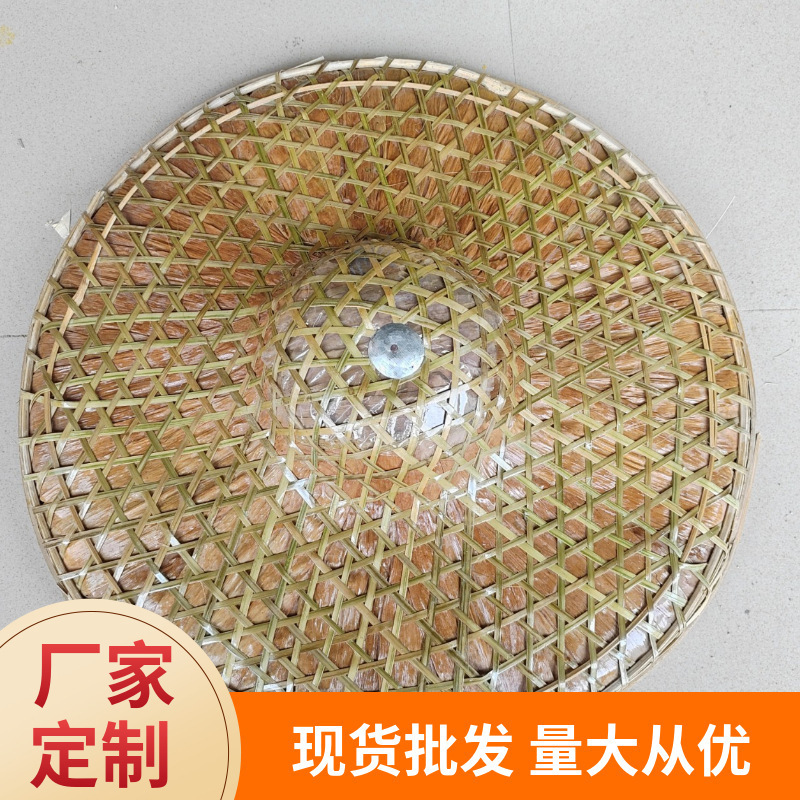 Manufacturer Wholesale Waterproof Sun Protection Flat Top Large Bucket Hat Farmer Hat Dance Bamboo Fishing Dome Hat Straw Hat Sunshade Manufacturer Wholesale Waterproof Sun Protection Flat Top Large Bucket Hat Farmer Hat Dance Bamboo Fishing Dome Hat Straw Hat Sunshade