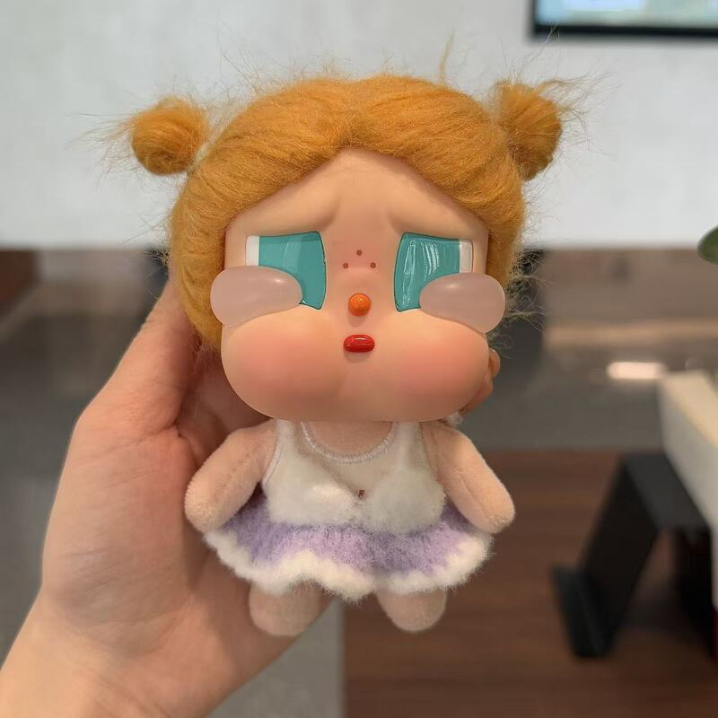 Crybaby Doll Clothes Handmade Crochet Vinyl Face Doll Bikini Set Summer Seaside Style