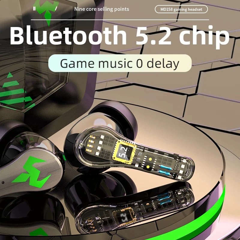 Беспроводные игровые наушники TWS N35, Bluetooth 5.2, низкая задержка, для киберспорта, энергосберегающие внутриканальные