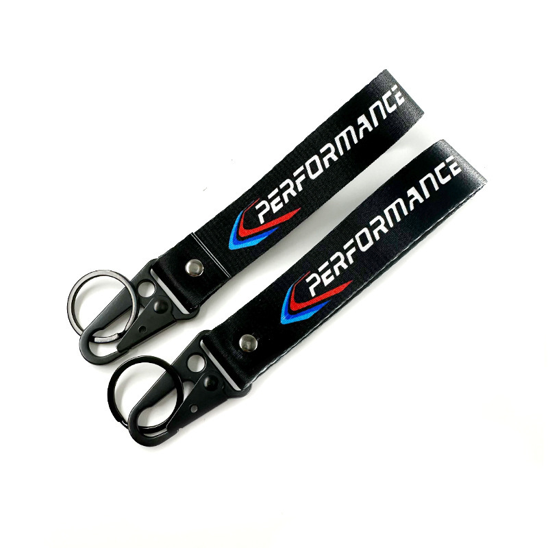【同型低価格】カーツーチューニング文化JDMデジタルプリント簡単鷹口バックルバイクキーホルダーバッグチャームキーリングリボン|undefined