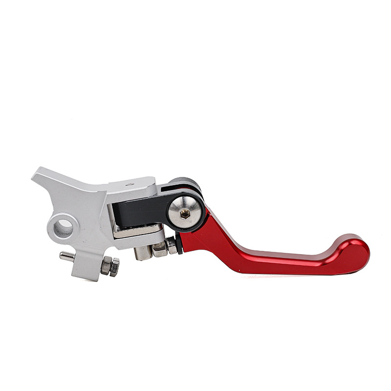 Off-Road Motorcycle Accessories Ktm Silver-White Front Disc Brake Pump with Folding Handle Hydraulic Brake Pump