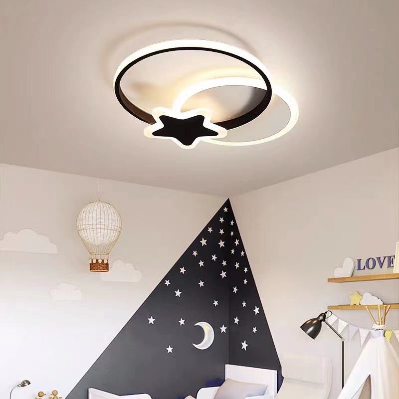 블랙 + 화이트 더블 라운드 오각형 50cm 신규