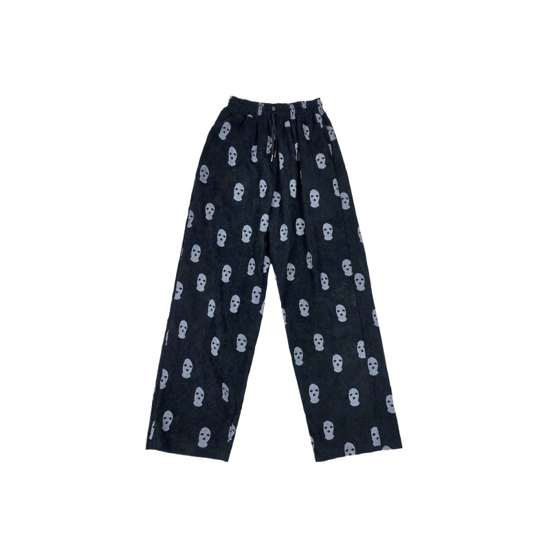 Nueva versión estrecha para adelgazar Pantalones rectos casuales una generación Pantalones de pierna ancha de pana para mujer Primavera y otoño drapeado de cintura alta 2023