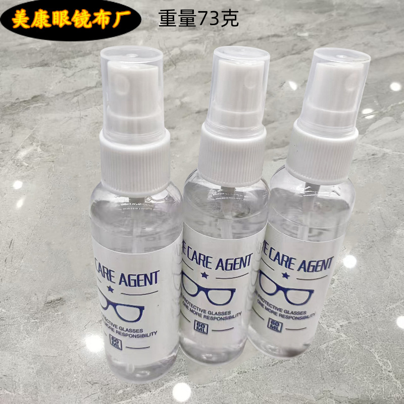 Fashionable Transparent 60ml Cleaning Agent/Lens Cleaning Liquid/Glasses Care Agent/Sunglasses Spray Cleaning Liquid