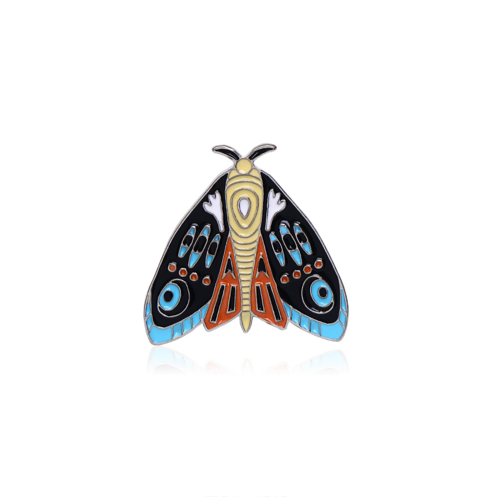 15g Weight Brooches Classification Retro Pin Bee Butterfly Alloy Enamel Unisex Brooches