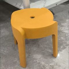 家用凳子加厚塑料椅子防滑叠放板凳客厅浴室茶几小矮凳