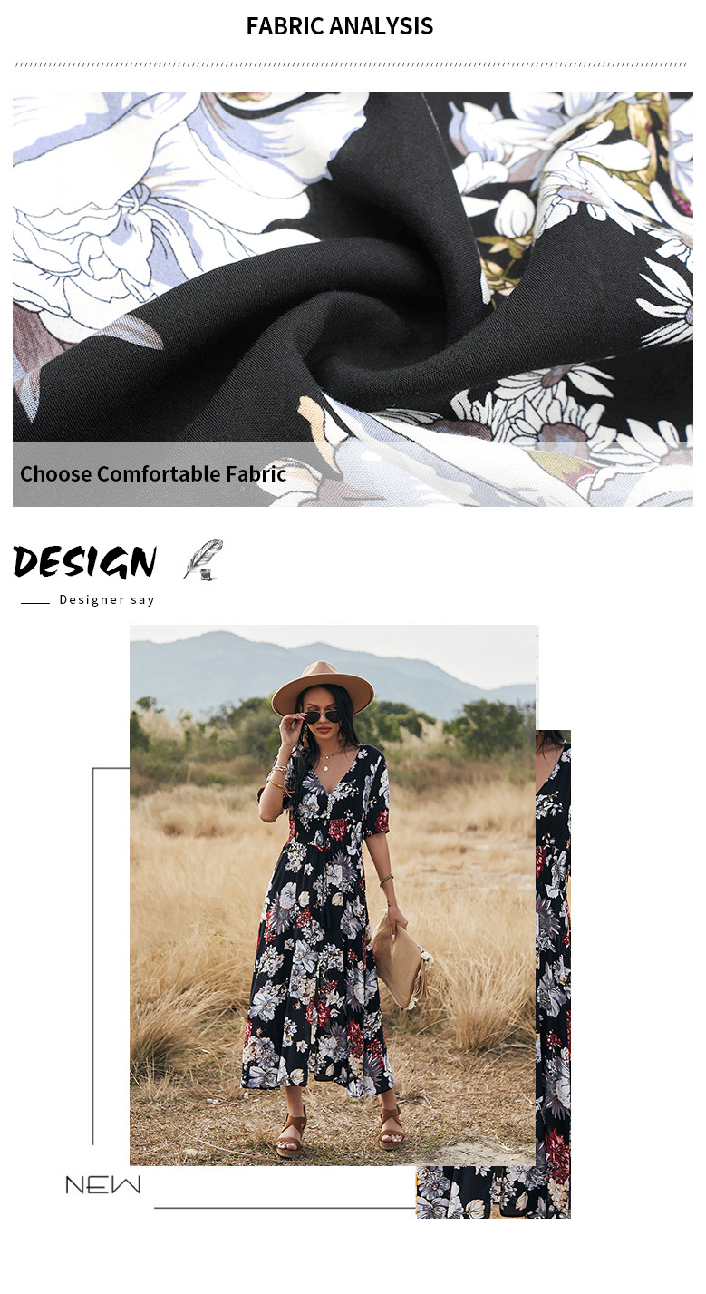 Bohemian Print Dress Image 2
