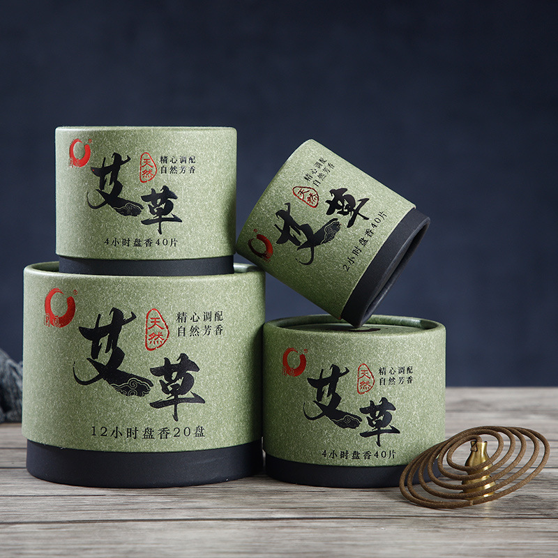 Eco-friendly plant mugwort incense stick for mosquito repellent, home use, indoor toilet, suitable for pregnant women, deodorizing, purifying air, incense stick