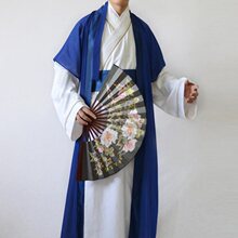 古装服装书生古代民族演出服唐装汉服男式中国风秀才装演出服批发