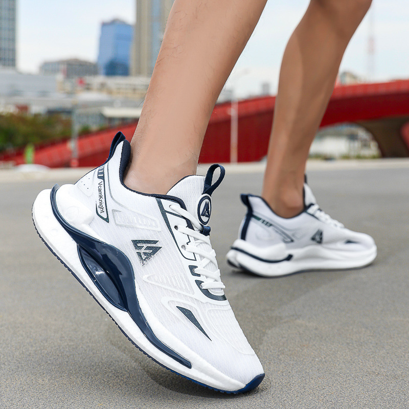 Wow, soft-soled shock-absorbing summer new men's shoes, breathable non-slip sports shoes, couple's casual mesh dad sneakers