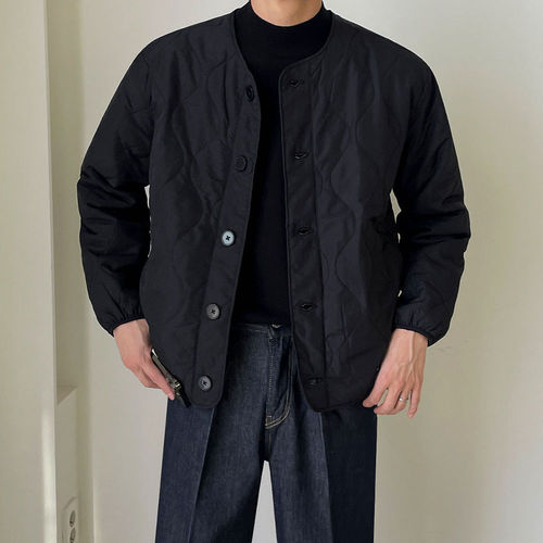 Baseball winter cotton-padded jacket stacked artifact loose thick men's cotton-padded clothing autumn and winter new trend warm coat cotton coat
