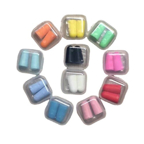 Sponge earplugs, anti-snoring, anti-noise earplugs, sound isolation and noise reduction, learning, sleeping, slow rebound earplugs