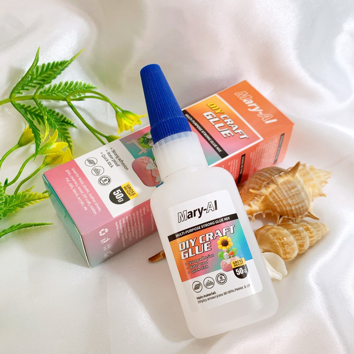 跨境外贸达欧标DIY 工艺胶水手办粘接高强度瞬间胶快速固化型定制