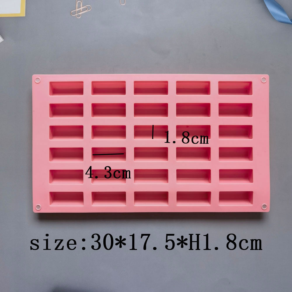 30 molde de silicona para pastel de torta de gelatina hecha a mano molde de pan herramientas de horneado