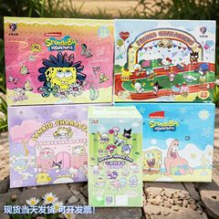本物のカードゲームサンリオカードカバオクリエイティブサンリオスポンジボブカード送料無料ドロップシッピング