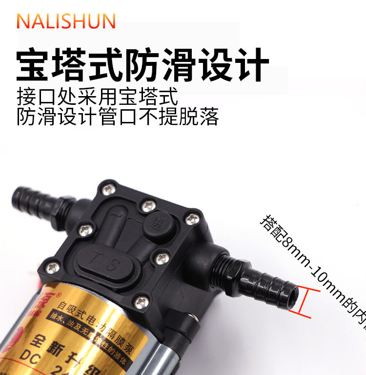 Car Truck Oil Pump 12V24V Gasoline Diesel Pump Water Pump High Power Vehicle Oil Pump