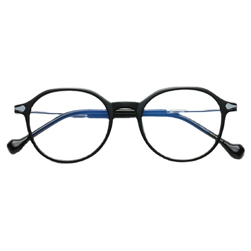 Internet celebrity TR90 anti-blue light ins trend personality glasses frame retro small frame flat mirror wholesale 2007