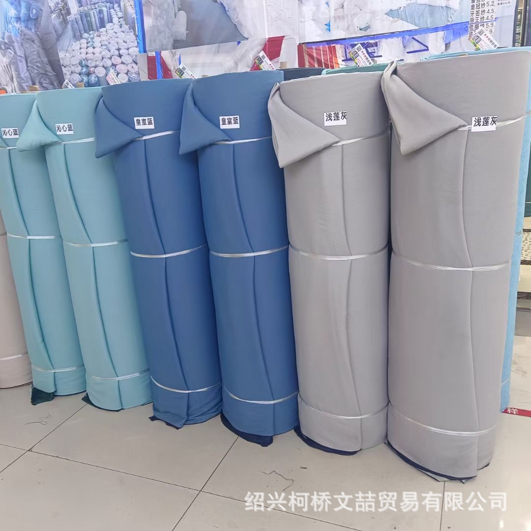 柯桥便宜库存窗帘布厂家批发 棉麻高精密雪尼尔遮光布工程酒店