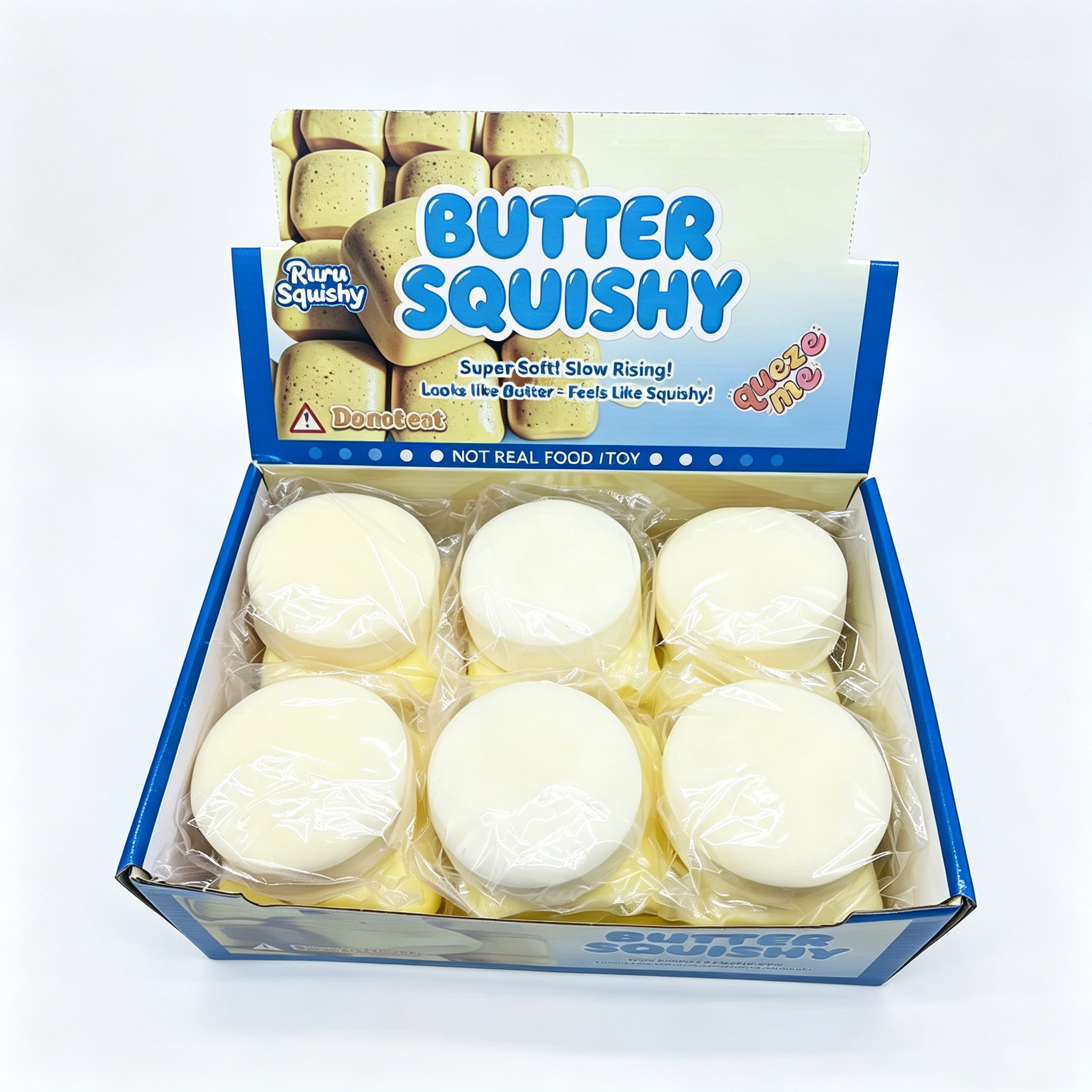 PU súper húmedo suave rebote lento caja de pastel pellizco pellizco Le juguete de simulación de pan simulación de tostada image 13