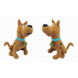 跨境新款史酷比 毛绒玩具 棕色大丹狗 电影 Scooby-Doo 狗狗公仔