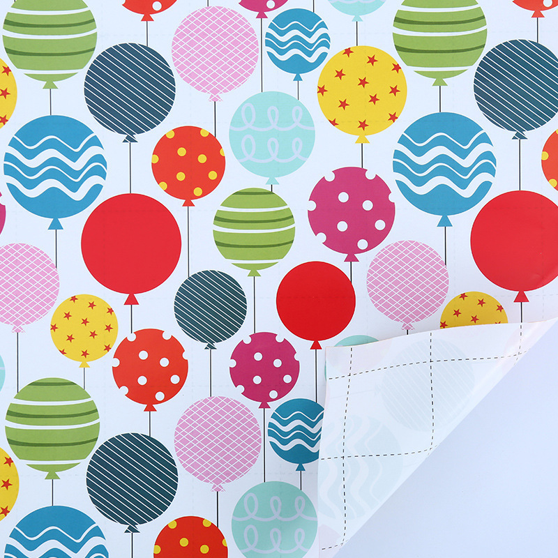 Papel de Regalo Infantil con Dibujos Animados Originales, Caja de Regalo, Papel para Manualidades, Cumpleaños, Niños, Jardín de Infancia, Centro Comercial, Papel Decorativo