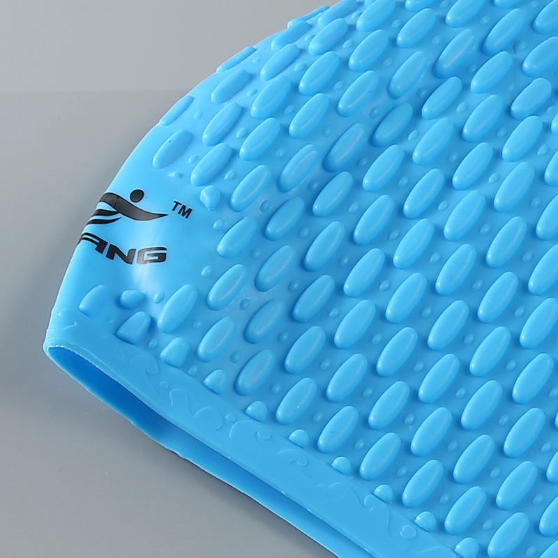 Logo personalizado sombrero de silicona impermeable gotas de agua sombrero de grano adulto sombrero de protección de orejas sombrero fuente fábrica