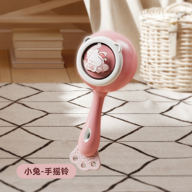 益智早教打楽器鈴鼓啓蒙乳幼児は手をかじって鈴を鳴らすことができます。|undefined
