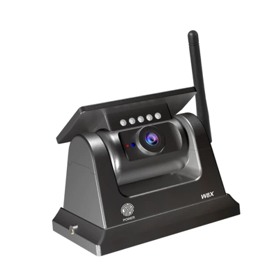 7inch Truck Wireless Wifi Solar Camera Hd Car Reversing Image Bsd Car Navigation Recorder (Driving recorder) - wireless-wifi-solar-magnetic-camera