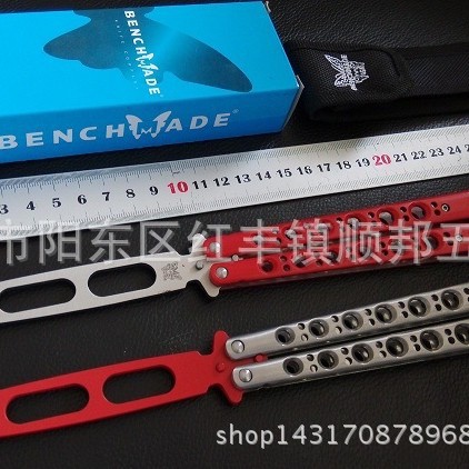 新款C60蝴蝶刀  训练工具 不开刃 蝴蝶刀甩刀 厂家供应