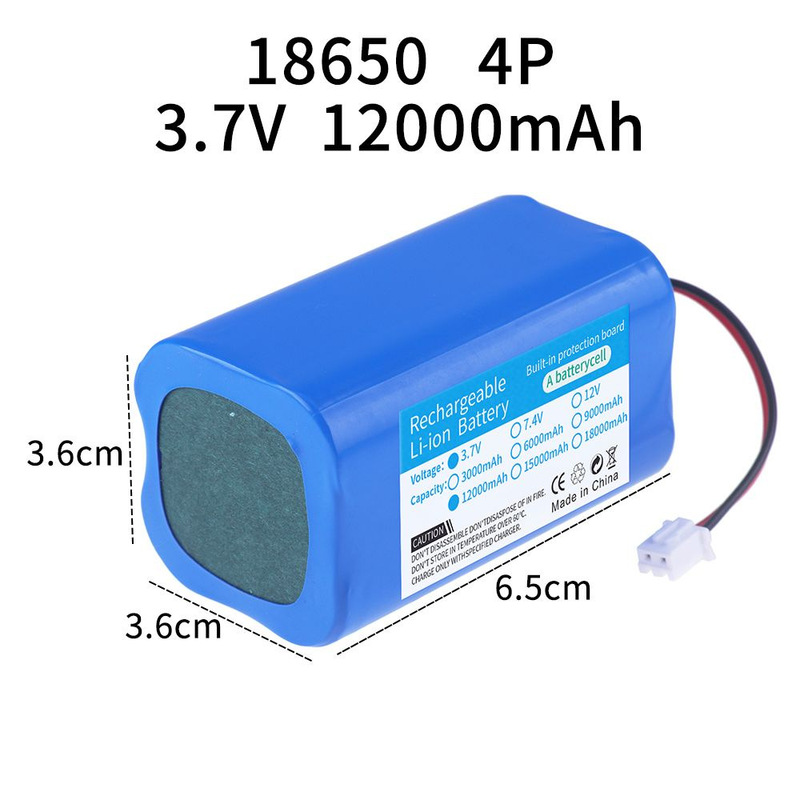 3.7V12000Mah 18650 Xiaomi Robot Vacuum Mop Essential Rechargeable Battery (Mjstg1) 3.7V12000Mah 18650 Xiaomi Robot Vacuum Mop Essential Rechargeable Battery (Mjstg1)
