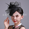 Retro hat, hair accessory for bride, European style