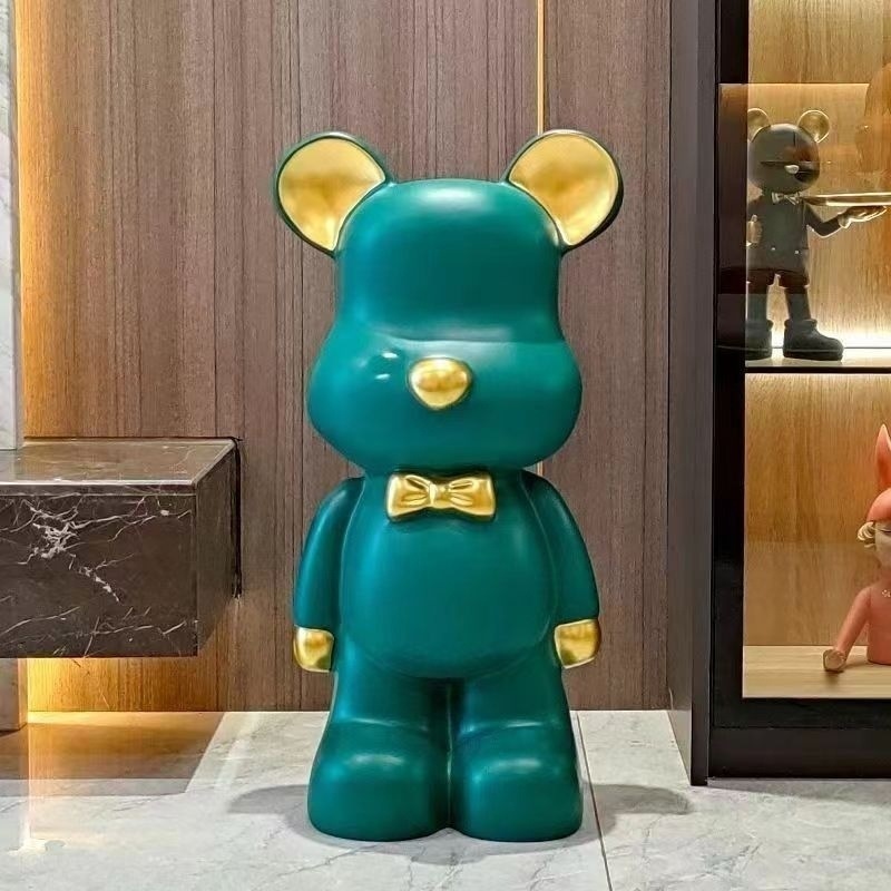 暴力的なクマの貯金箱は出入りのみ、インターネット有名人の家庭用装飾品、新しい家、賃貸住宅、子供、女の子|undefined