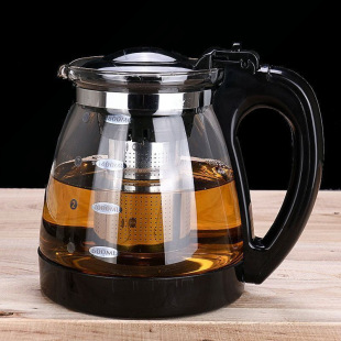 Large-Capacity Glass Tea Cup Tea Water Separation Teapot 2024 New High Temperature Resistant Office Special Water Boiling