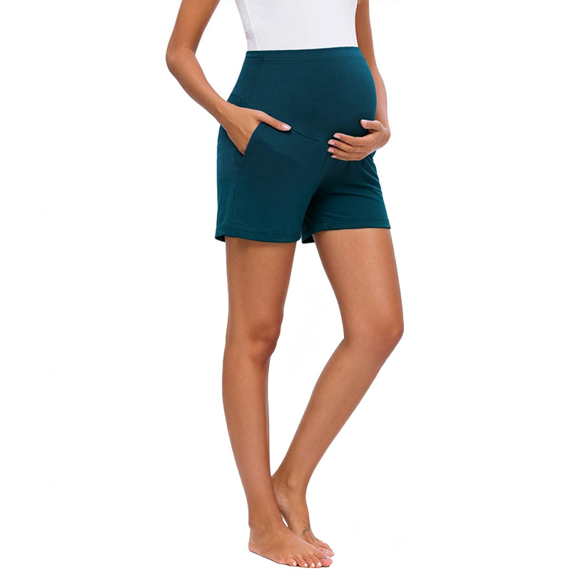 2026 Amazon New Cross-Border Maternity Shorts for Women, High-Waisted, Belly Support, Loose Casual Sports Pants with Pockets, Foreign Trade 2026 Amazon New Cross-Border Maternity Shorts for Women, High-Waisted, Belly Support, Loose Casual Sports Pants with Pockets, Foreign Trade