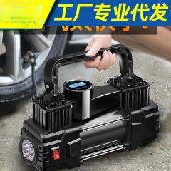 车载充气泵双缸高压12v大功率汽车轮胎打气机小型便携电动打气泵