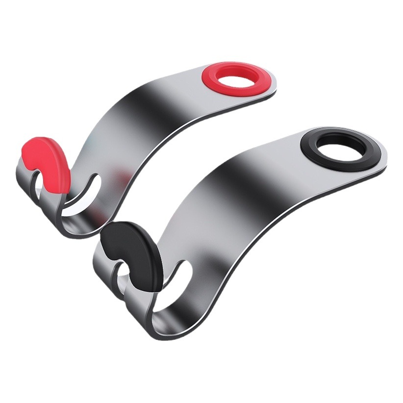 Nuevo metal multi-funcional silla trasera coche gancho asiento de coche trasero accesorios de coche pequeño gancho al por mayor