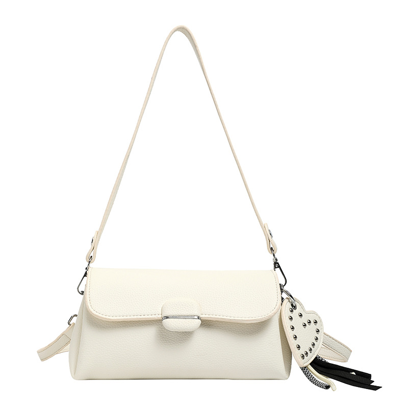2026 nuevo nicho coreano retro bolso de hombro para mujeres simple versátil mochila sensación diaria de moda bolso pequeño image 7