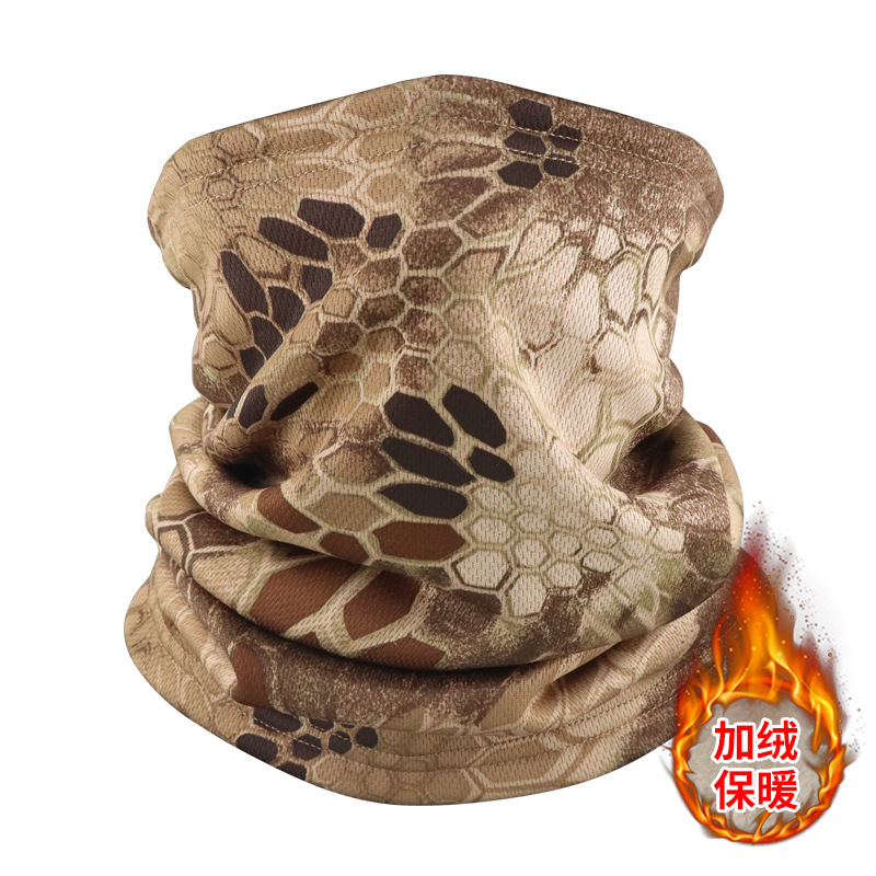 Cross-border al aire libre ciclismo dobles capas gruesas máscaras cálidas agitando grano de goma cubierta gorra de esquí bufandas a prueba de viento frío